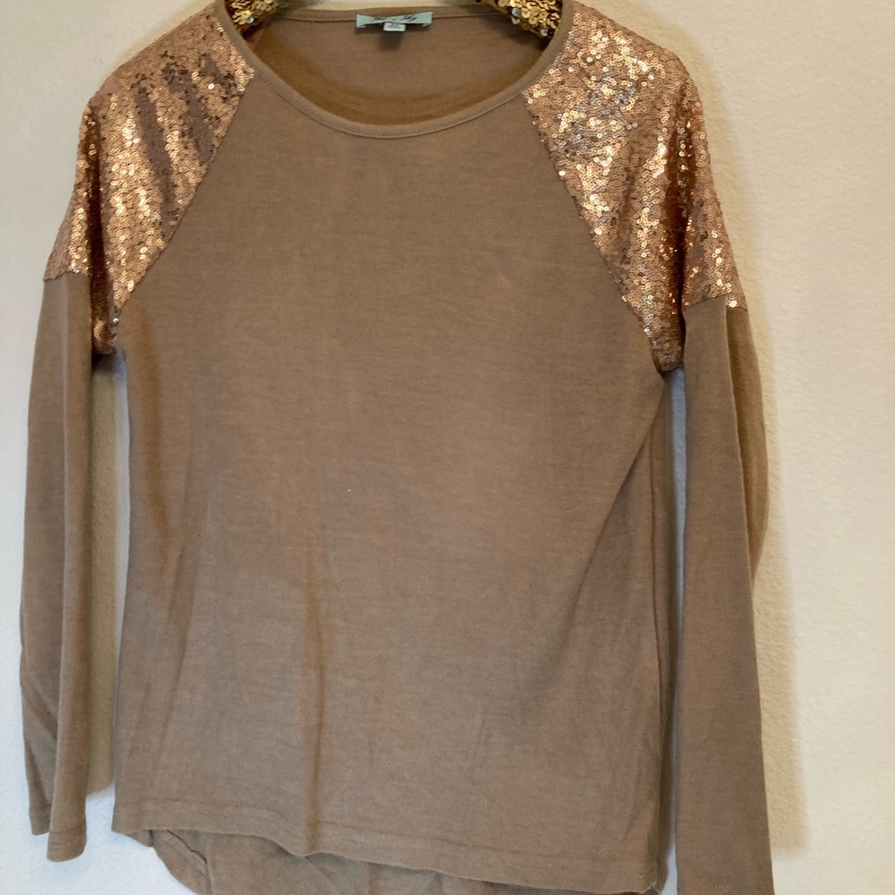 New sequined sweater